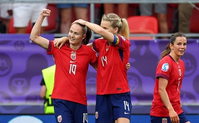 Kết quả bóng đá nữ châu Âu Euro 2025 hôm nay mới nhất: Na Uy sớm vào tứ kết