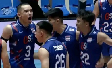 Đương kim vô địch Thái Lan thị uy sức mạnh trước Indonesia, khởi đầu thuận lợi tại SEA V.League 2025