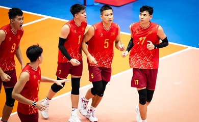 Bóng chuyền nam Việt Nam có chiến thắng đầu tay tại SEA V.League 2025