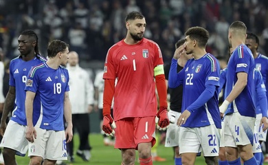 Bảng xếp hạng FIFA mới nhất: Italia bay khỏi Top 10