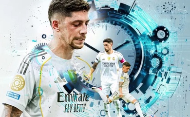 Tiền vệ của Real Madrid gây kinh ngạc về số trận và số phút chơi trong một mùa giải
