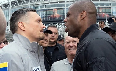 Trận Usyk vs Dubois 2 "nóng" về chuyện chiều cao cân nặng võ sỹ