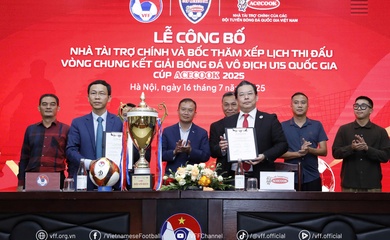 Khởi tranh vòng chung kết U15 Quốc gia 2025: PVF đấu Hà Nội