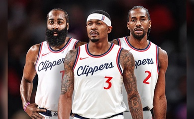 Bradley Beal cập bến LA Clippers, tạo bộ ba siêu sao mới bên cạnh James Harden - Kawhi Leonard 