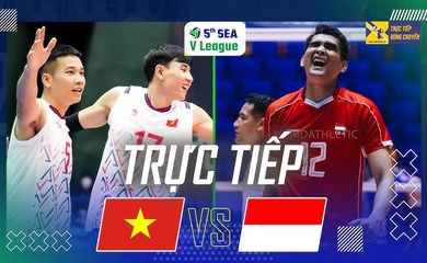 Link trực tiếp bóng chuyền nam SEA V.League hôm nay 17/7: Việt Nam vs Indonesia