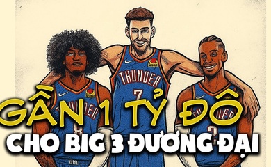 Sở hữu bộ ba tỷ đô đắt giá nhất NBA: Oklahoma City Thunder sẽ làm gì?