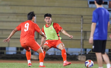Cầu thủ U23 Việt Nam muốn nâng chức vô địch trên sân của Indonesia