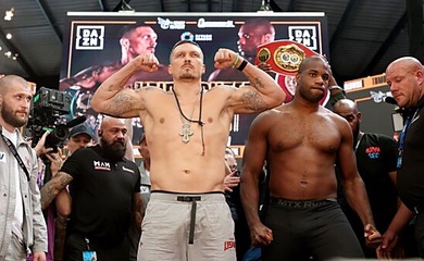 Usyk vs Dubois 2 chứng kiến võ sỹ nặng cân chưa từng thấy...