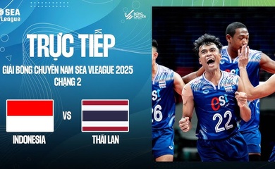 Link trực tiếp Chung Kết bóng chuyền nam SEA V.League hôm nay 20/7: Thái Lan vs Indonesia