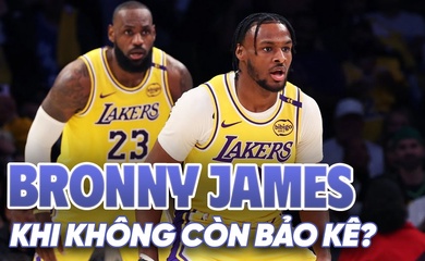 Tương lai "cậu cả" Bronny James bấp bênh: Sẽ ra sao nếu không còn LeBron ở Lakers?