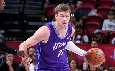 Ghi gần 30 điểm mỗi trận, tài năng trẻ Kyle Filipowski trở thành MVP NBA Summer League 2025