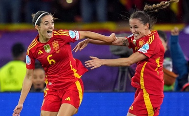 Kết quả bóng đá nữ châu Âu Euro 2025 hôm nay mới nhất: Tây Ban Nha vào chung kết