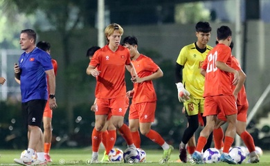 U23 Việt Nam rèn khả năng dứt điểm để đấu U23 Philippines