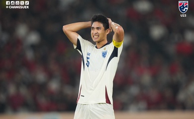 Nghiệt ngã U23 Thái Lan: Lại thua U23 Indonesia, kéo dài cơn khát danh hiệu 20 năm