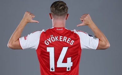 Gyokeres, câu chuyện về tân binh của Arsenal đến từ học viện lớn nhất châu Âu