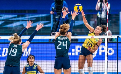 Brazil gục ngã trước Antropova, bóng chuyền Ý bảo vệ thành công ngôi hậu tại VNL 2025