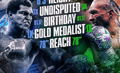 Usyk giống huyền thoại Muhammad Ali kinh ngạc sau khi hạ Dubois