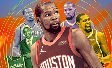 Kevin Durant suýt tái hợp với Kyrie Irving nhưng buộc phải quay xe vì “tai nạn” này?