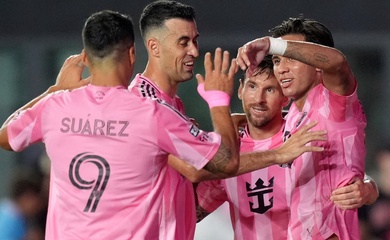 Messi lập cú đúp kiến tạo, Inter Miami thắng kịch tính ở Leagues Cup