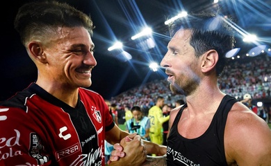 Cầu thủ Atlas bị Messi hét vào mặt khi ghi bàn cho Inter Miami kể lại cuộc tranh cãi nảy lửa