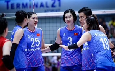 Đánh bại Philippines, Việt Nam chắc chắn đứng Top 2 tại SEA V.League nữ 2025