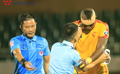 Một trọng tài V.League nhập viện cấp cứu khi kiểm tra thể lực