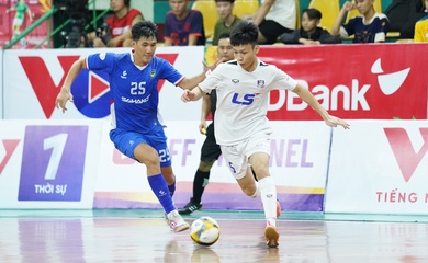 Xác định đội bóng đầu tiên vào bán kết futsal Cúp QG 2025