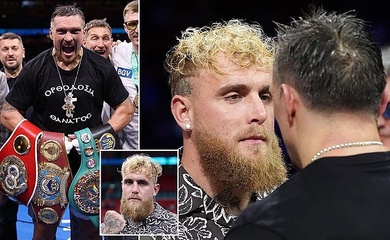 Usyk chốt 3 cái tên cho trận kế tiếp có cả "ứng viên Jake Paul"