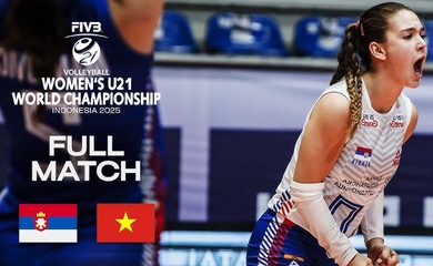 Link trực tiếp giải bóng chuyền U21 vô địch thế giới hôm nay: Việt Nam vs Serbia