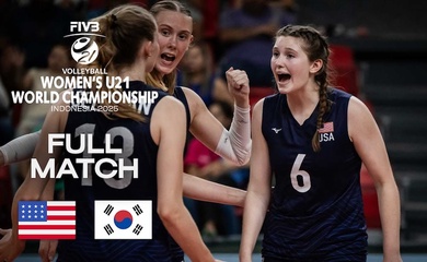 Link trực tiếp giải bóng chuyền U21 vô địch thế giới hôm nay: Mỹ vs Hàn Quốc