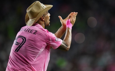 Bảng xếp hạng ghi nhiều bàn nhất mọi thời đại của Inter Miami: Suarez tăng thành tích