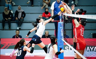 Kết quả bóng chuyền U21 nữ thế giới 2025 mới nhất