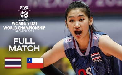 Link trực tiếp giải bóng chuyền U21 vô địch thế giới hôm nay: Thái Lan vs Chile