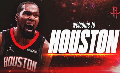 Chuyển nhượng NBA: Bom tấn Kevin Durant và câu hỏi trị giá 122 triệu đô la Mỹ với Houston Rockets