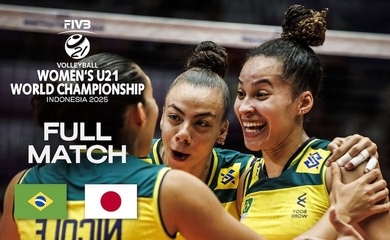 Link trực tiếp giải bóng chuyền U21 vô địch thế giới hôm nay: Brazil vs Nhật Bản