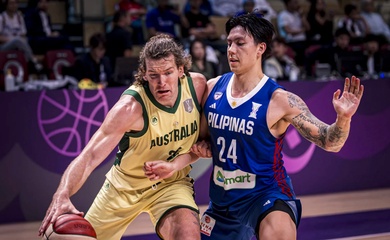 FIBA Asia Cup 2025: Úc nối dài mạch bất bại, “anh cả Đông Nam Á” Philippines dừng bước ở tứ kết