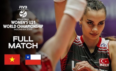 Link trực tiếp giải bóng chuyền U21 vô địch thế giới hôm nay: Việt Nam vs Chile