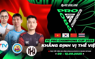 Bảng xếp hạng FC Pro Champions Cup 2025 mới nhất