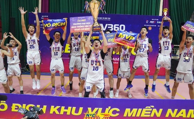 Kết quả Giải bóng rổ sinh viên toàn quốc NUC 2025 tranh cúp TV360 KV miền Nam hôm nay mới nhất