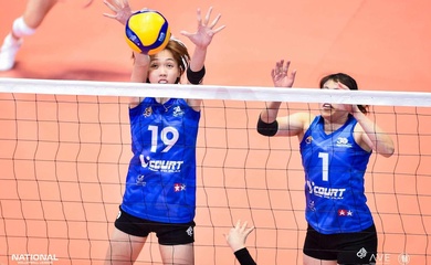 Highlight Lý Thị Luyến trong ngày ra mắt giải bóng chuyền VĐQG Mông Cổ