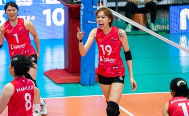 Lý Luyến và CLB Hobby Ace có chiến thắng đầu tiên tại giải bóng chuyền Mông Cổ