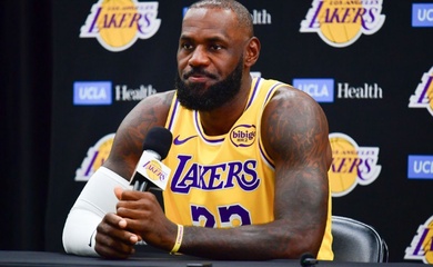 LeBron James được phép tập luyện va chạm, ngày tái xuất LA Lakers đang đến gần