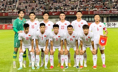 Đội hình ra sân U22 Việt Nam vs U22 Trung Quốc: Công Phương đá chính