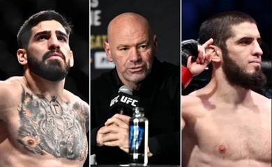 Dana White cập nhật trận siêu đấu giữa Islam Makhachev và Ilia Topuria