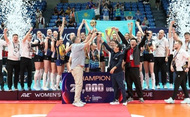 Nhà vô địch châu Á Zhetysu hướng đến giải bóng chuyền vô địch các CLB thế giới