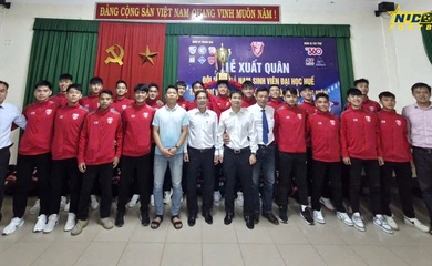 Đại học Huế quyết tâm trước giờ lên đường dự VCK Giải bóng đá sinh viên toàn quốc 2025 – Cúp TV360