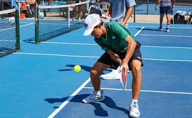 Tay vợt pickleball 14 tuổi tỏa sáng trong màn ra mắt tại MLP