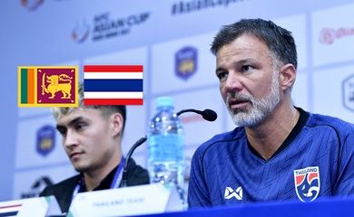 HLV Hudson tuyên bố không đường lùi: Tuyển Thái Lan chỉ có một mục tiêu trước Sri Lanka