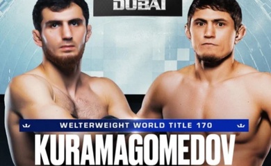 Ramazan Kuramagomedov đối đầu Shamil Musaev tranh đai Welterweight đầu tiên của PFL tại Dubai