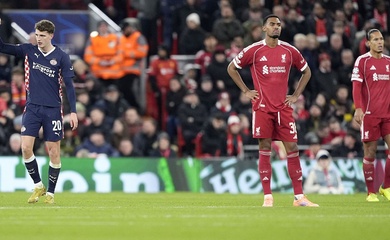 Liverpool lại thảm bại trên sân nhà, lặp lại kết cục tồi tệ sau hơn 70 năm